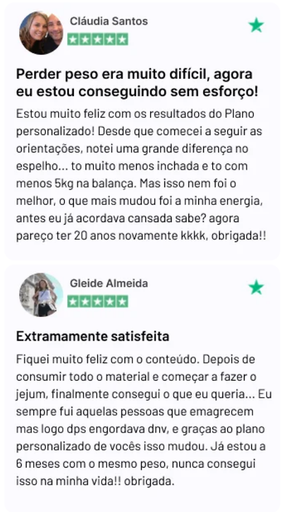 Depoimentos de alunos: Cláudia Santos e Gleide Almeida