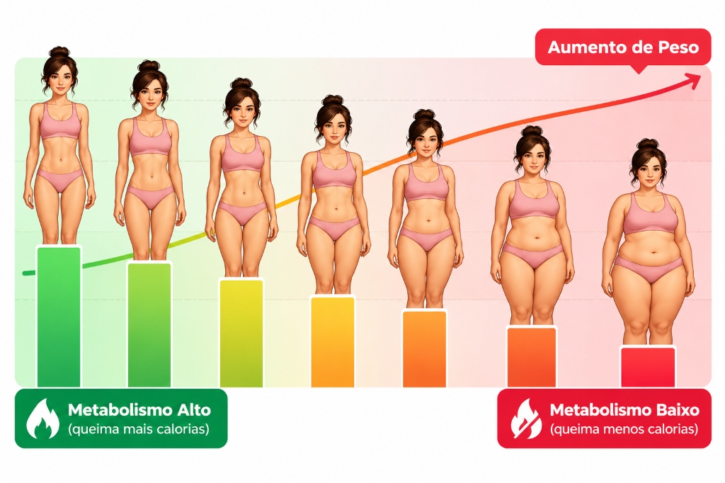Metabolismo e aumento de peso